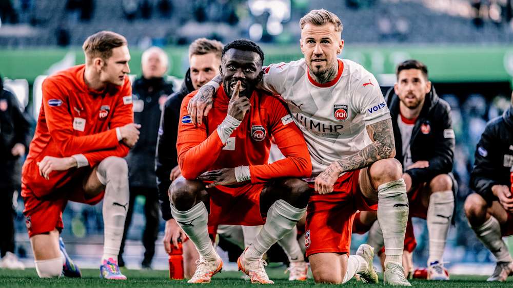 Blick nach vorne: Sirlord Conteh und Niklas Dorsch.