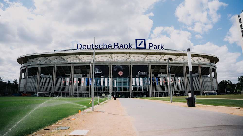 Es geht wieder los mit Bundesligaspielen im Deutsche Bank Park.