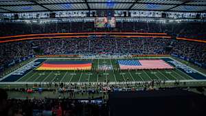 Ein viel beachtetes Highlight zum Jahresende: Die NFL Frankfurt Games 2023 im Deutsche Bank Park.