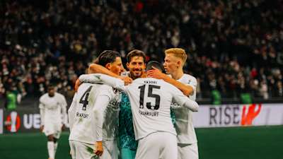 Zentrale Stabilitätsfaktoren: Robin Koch, Kevin Trapp, Ellyes Skhiri, Hugo Larsson.