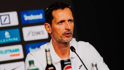 Cheftrainer Dino Toppmöller blickt auf das nächste Bundesligaspiel gegen die TSG Hoffenheim.