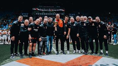 Die Traditionsmannschaft von Eintracht Frankfurt möchte auch im zweiten Jahr des Matthäi Cup wieder begeistern.