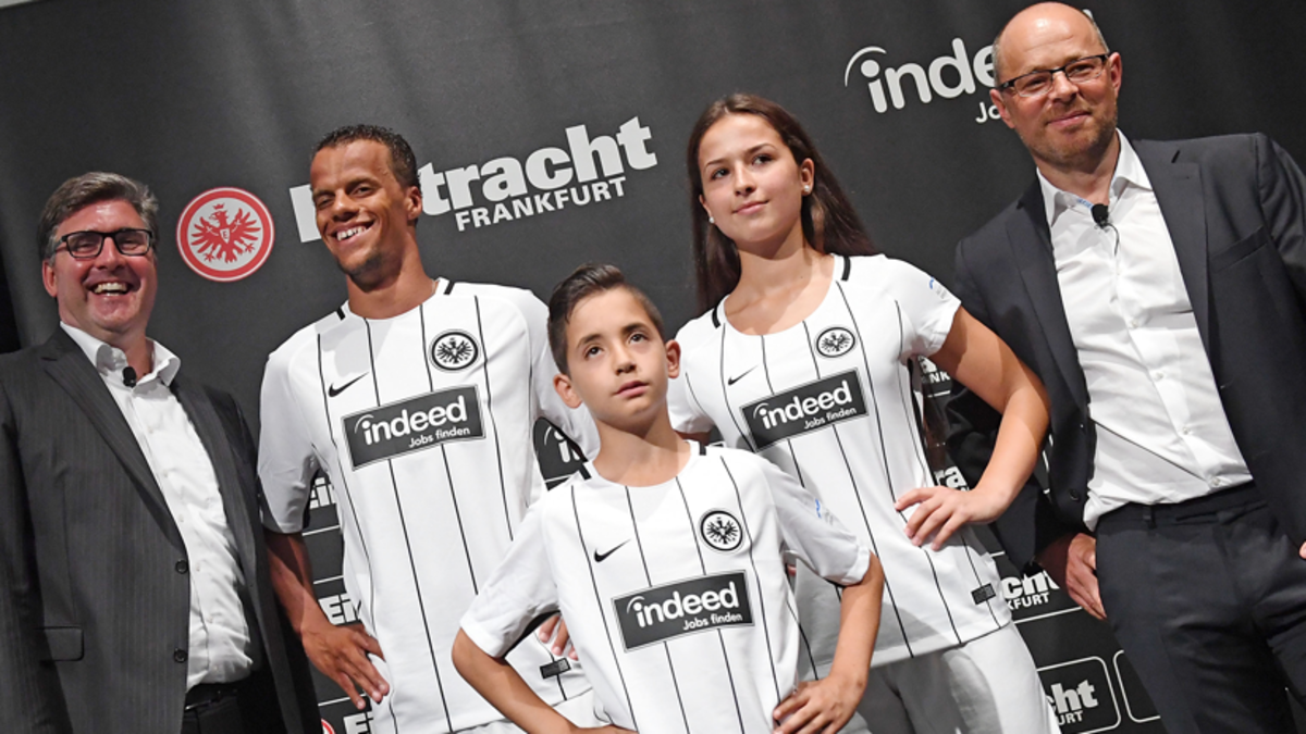 Indeed Unveiled As Eintracht Frankfurt S New Sponsor Eintracht Frankfurt Pros