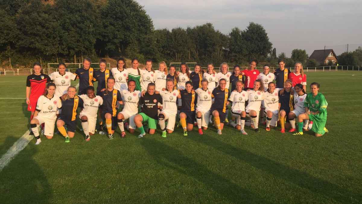 U17 Juniorinnen Funf e Im Bootcamp Eintracht Frankfurt Frauen