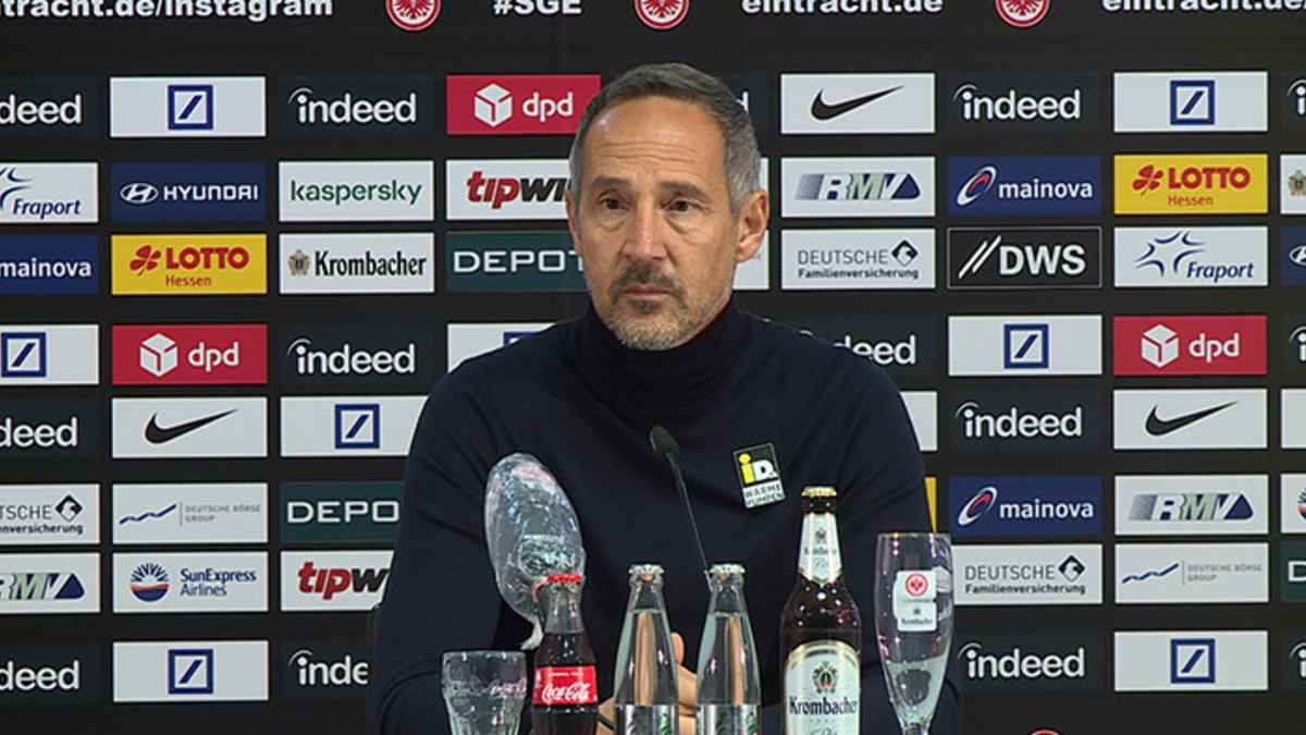 Pressekonferenz Eintracht Frankfurt Undefined