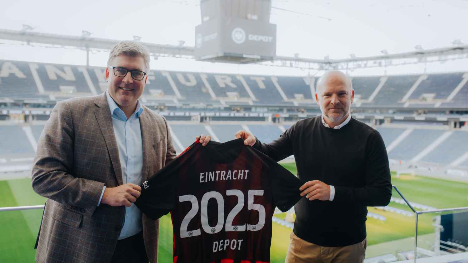 Als Professionelle Teamplayer Zusammen Erfolgreich Eintracht Frankfurt Klub