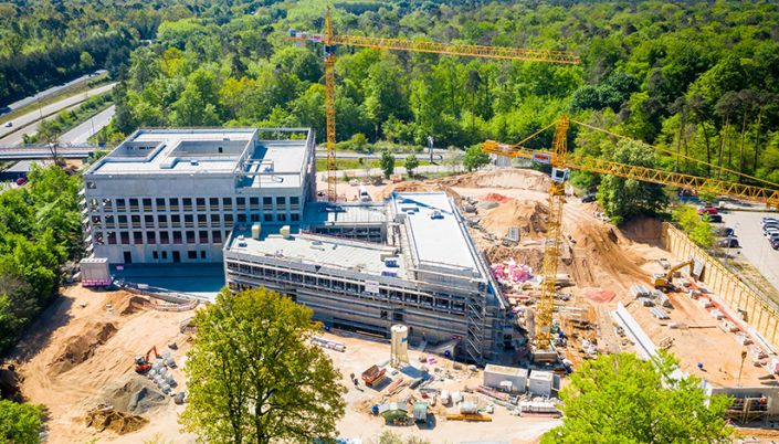 Neue Arbeitsumgebung für Eintracht Frankfurt