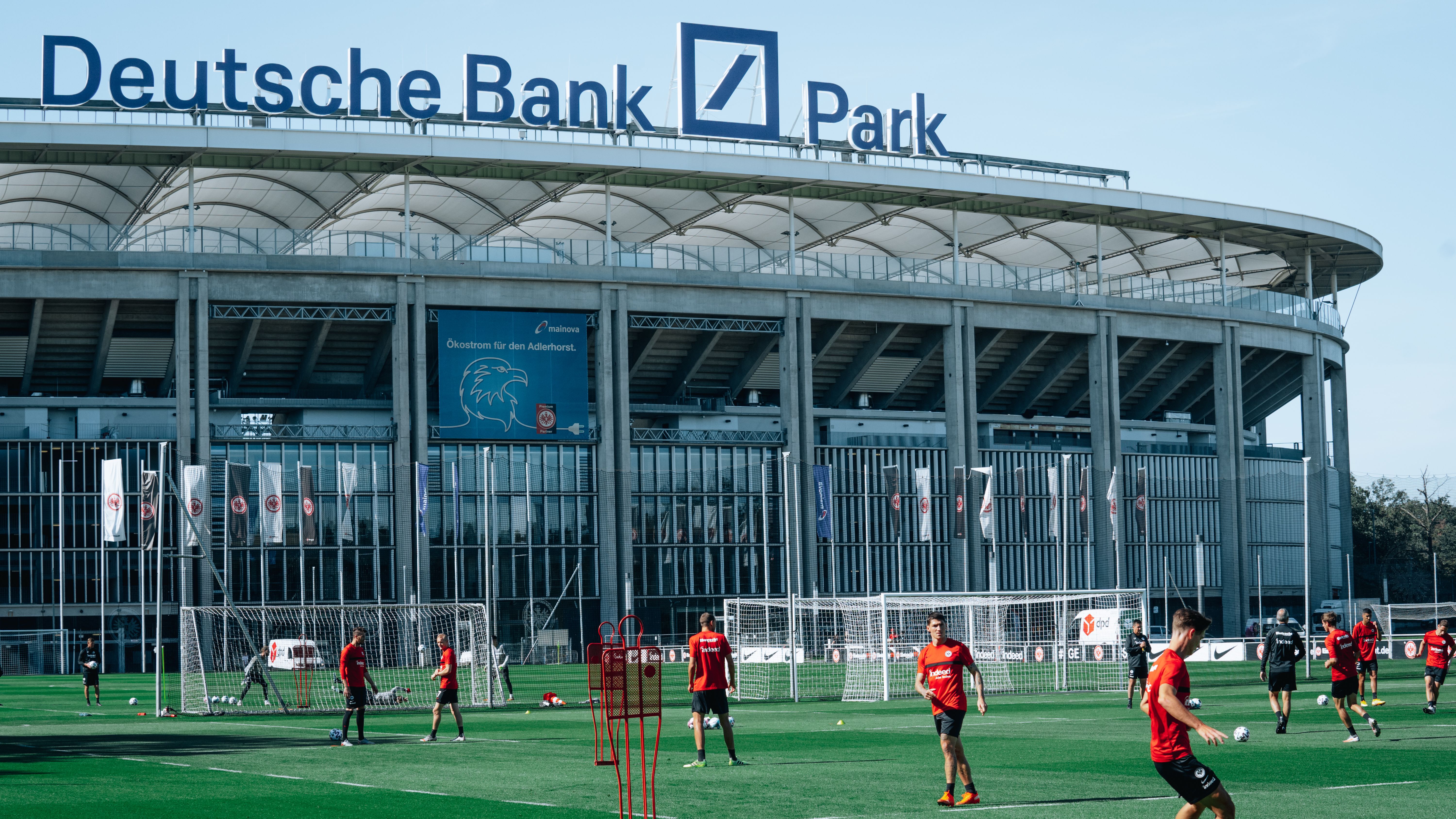 Öffentliches Training am Dienstag - Deutsche Bank Park