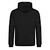 Bild von hinten: Schwarzer Eintracht Frankfurt Hoodie.
