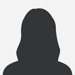 Graue Silhouette einer Frau, mit weißem Hintergrund. 