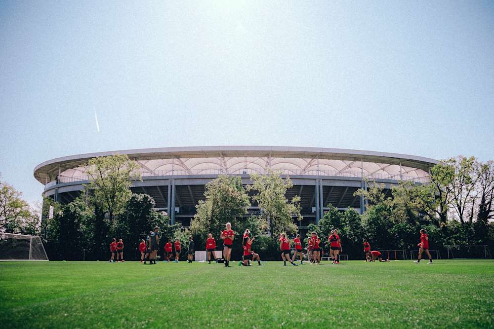 Bild 1: Training dauerhaft im Deutsche Bank Park