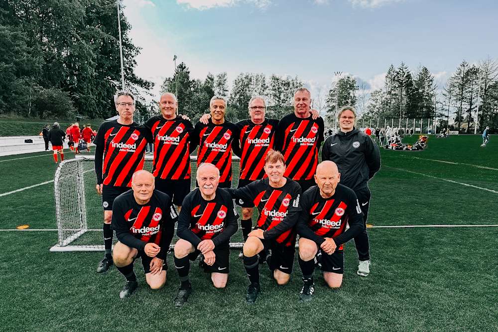 Bild 1: 3. Platz für das Walking Football-Team