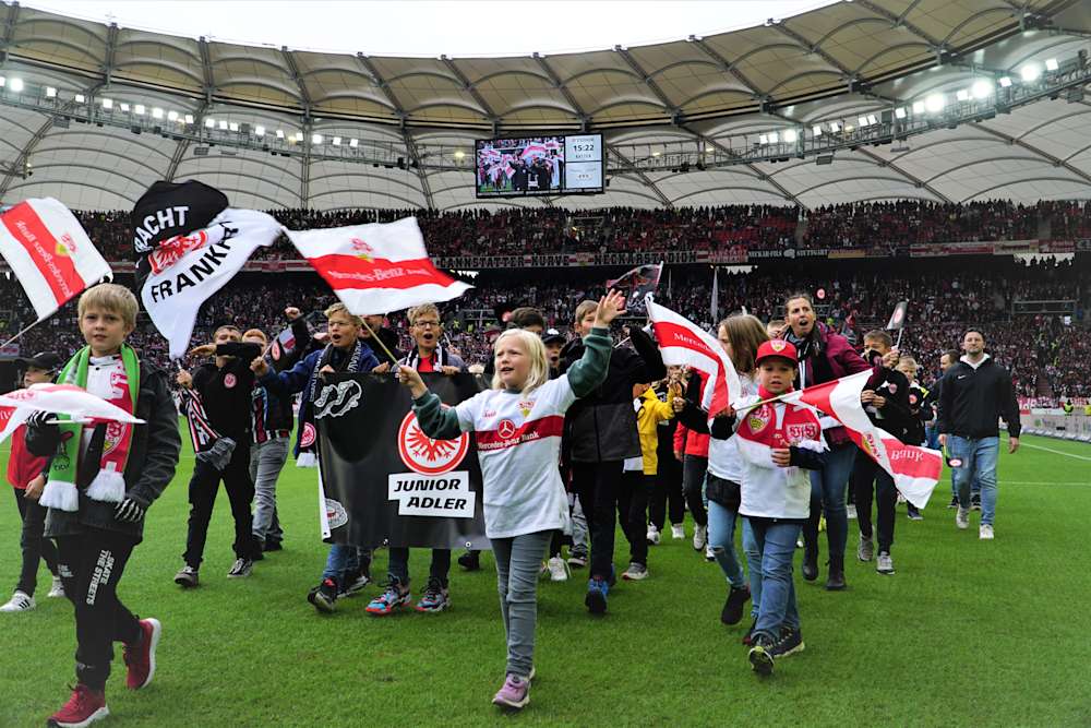 Bild 1: Eine Stadionrunde mit Fritzle