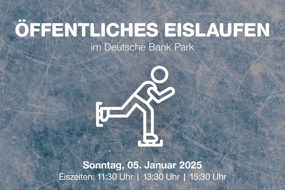Bild 1: Öffentliches Eislaufen im Stadion