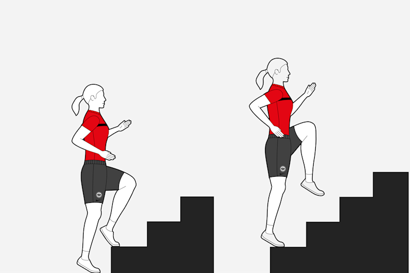 Treppenlauf