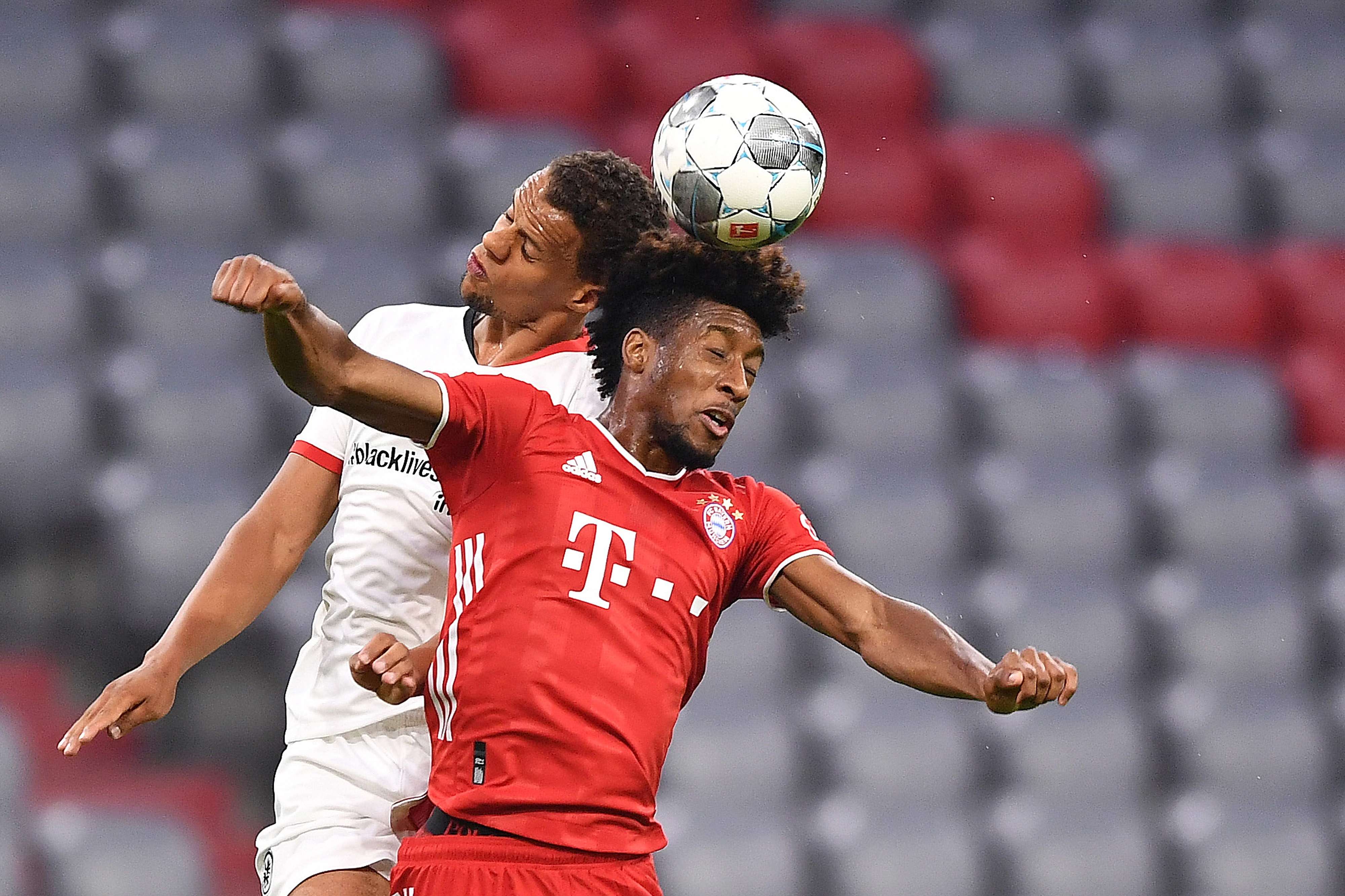 Chandler und Coman führten einige Zweikämpfe. Bild 1