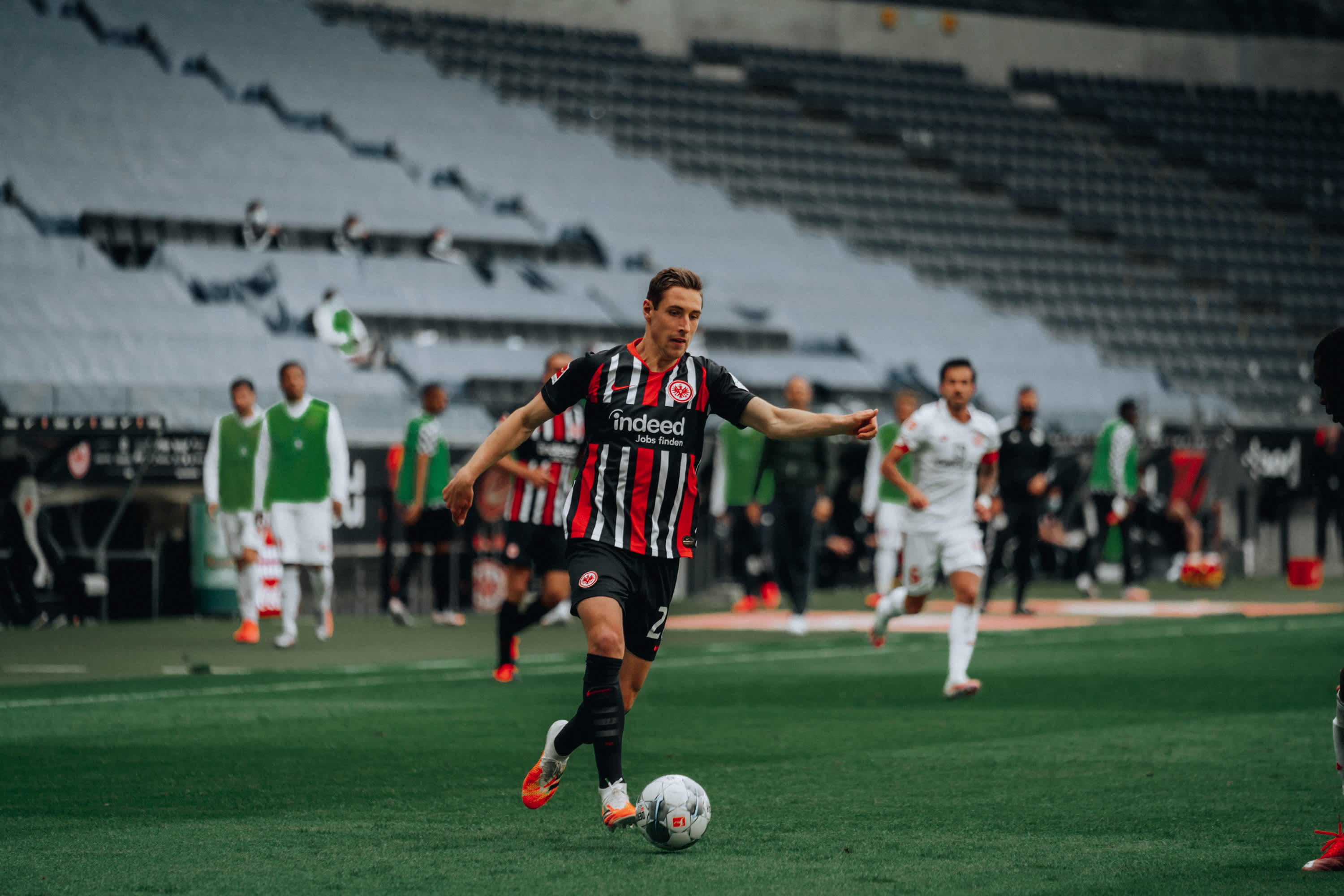 SGEM05 Dominik Kohr war bis zur 82. Minute für die Adlerträger am Ball. SGEM05