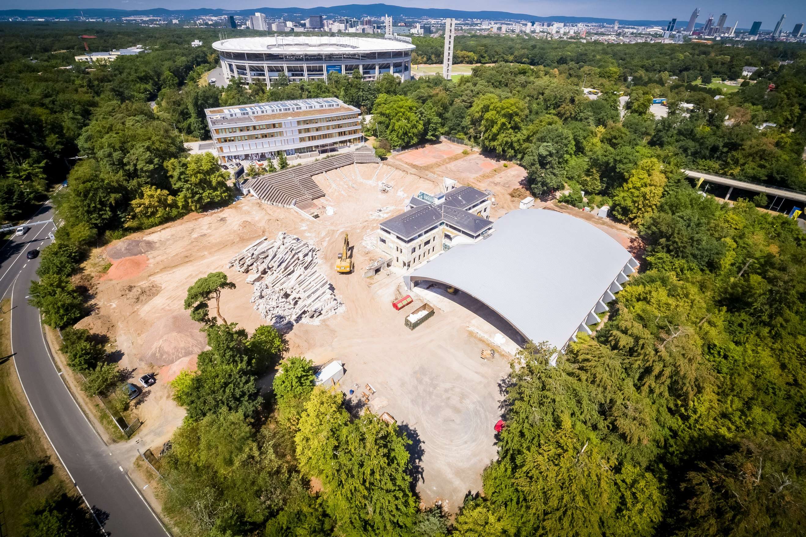 Der erste Abriss beginnt Bild 1