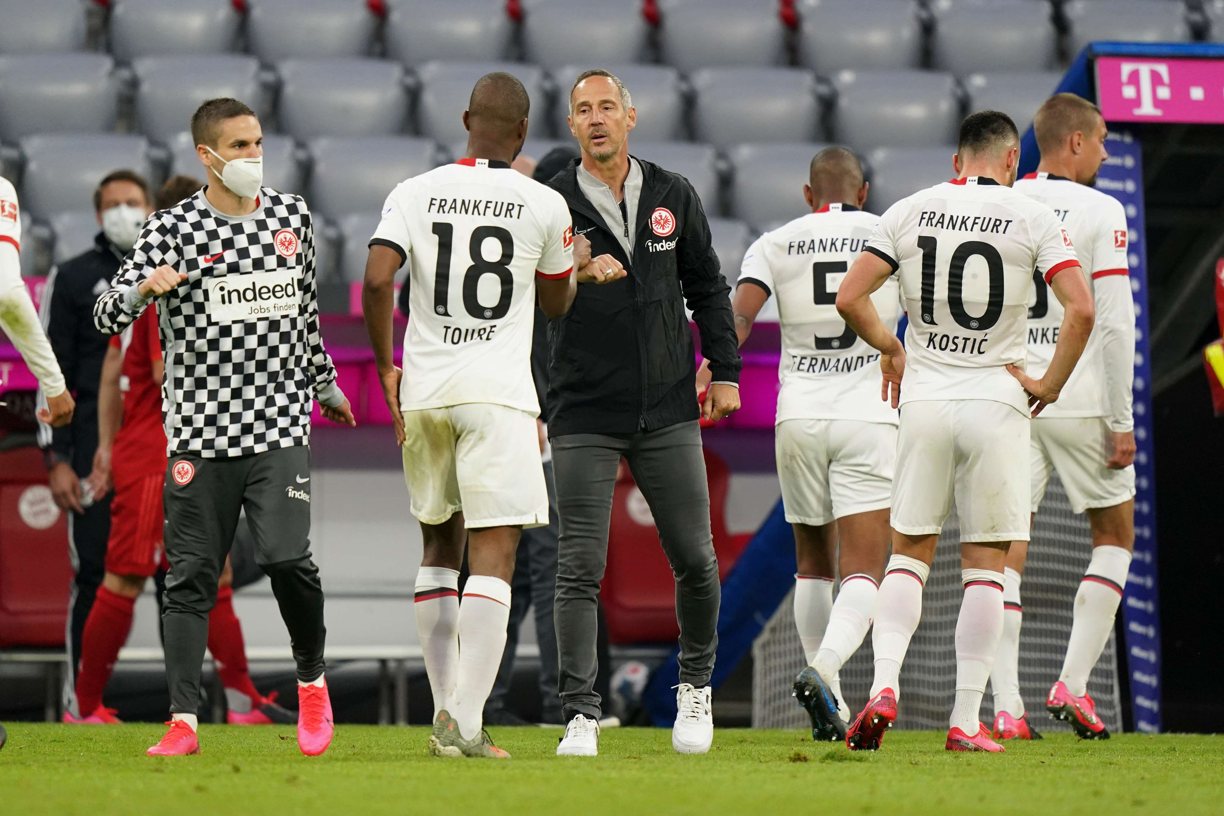 Am Ende muss sich die SGE dennoch mit 5:2 geschlagen geben. Bild 1