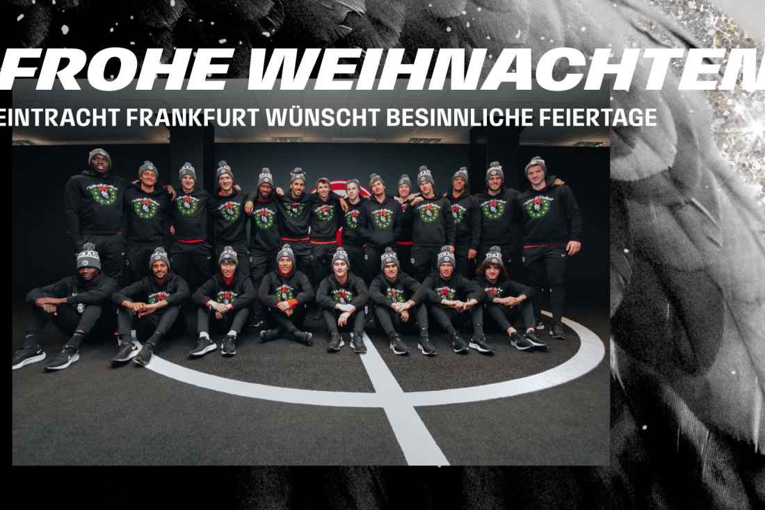 Frohe Weihnachten! Eintracht Frankfurt Männer