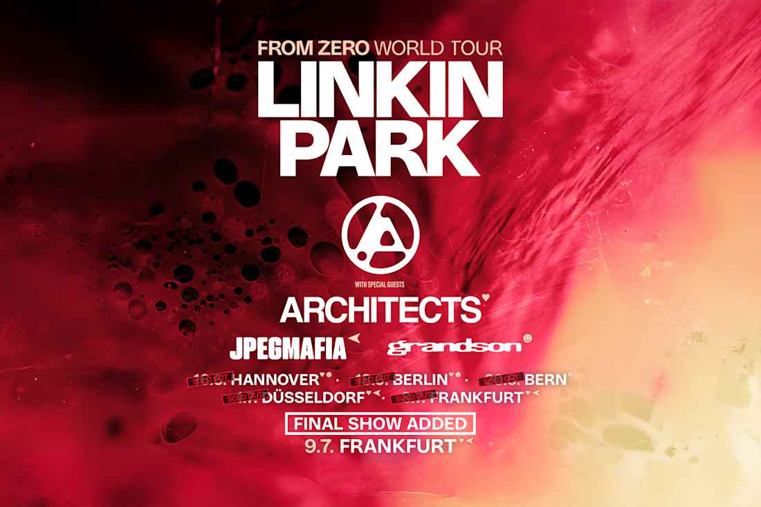 Zusatztermin Linkin Park From Zero World Tour 2025 Deutsche Bank Park