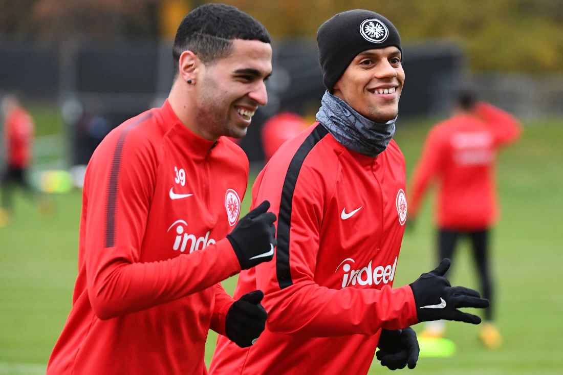 Chandler im Lauftraining - Eintracht nimmt Vorbereitung ...