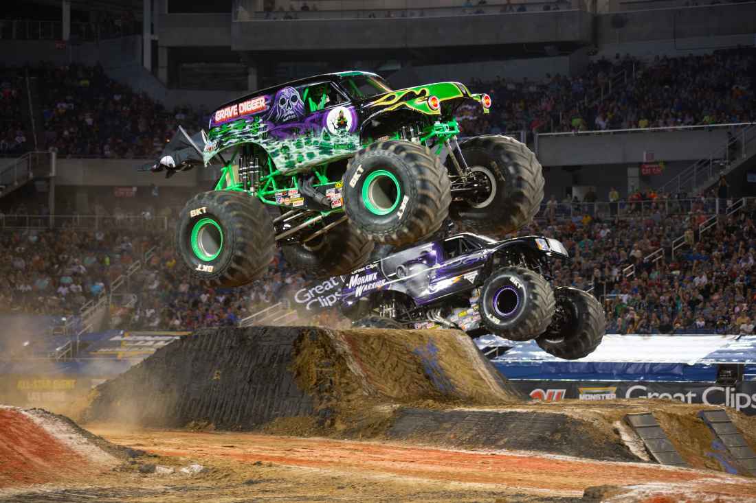 Rund um MONSTER JAM Deutsche Bank Park