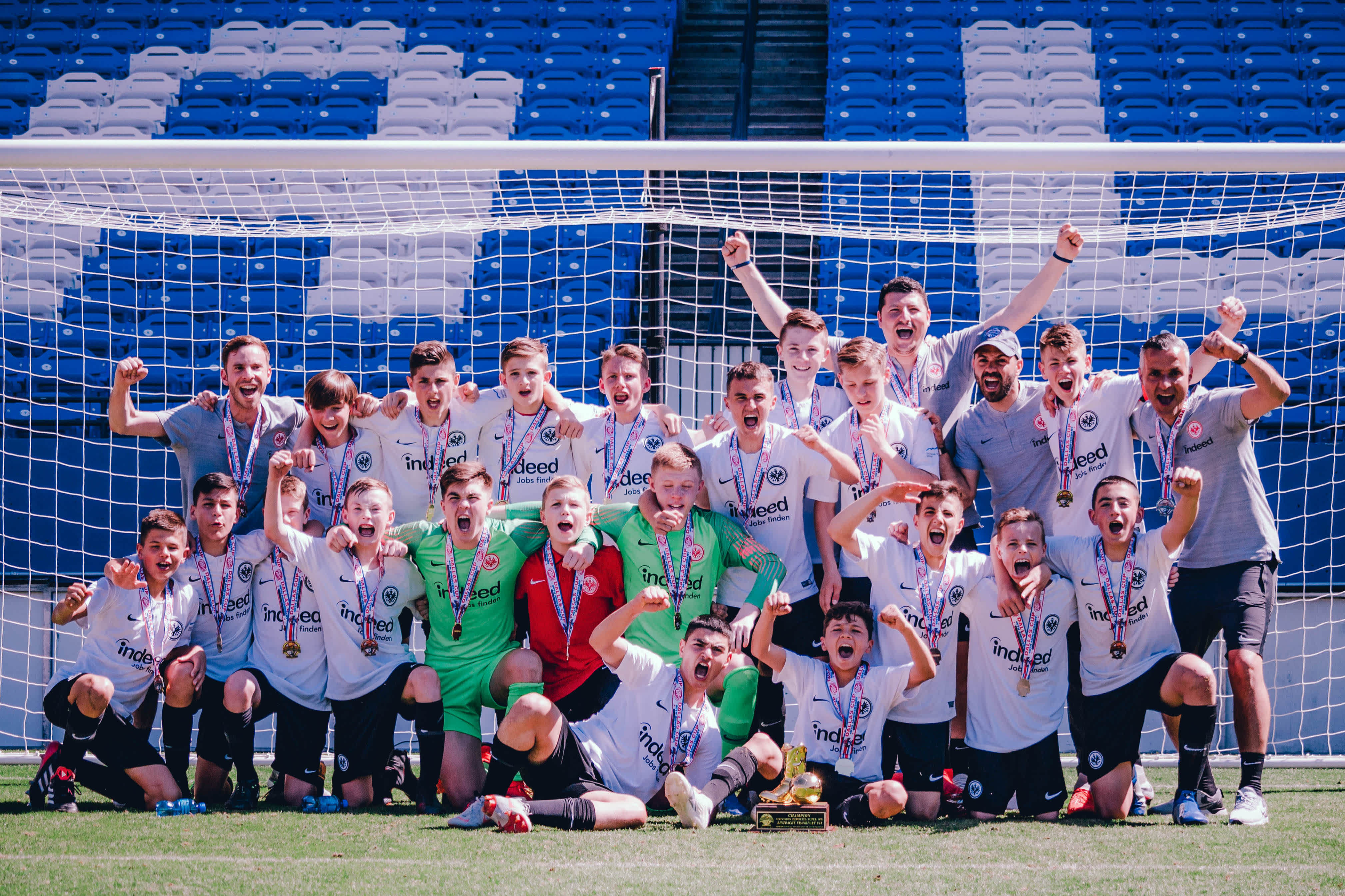 Mit zwei Teams zum Dallas Cup Eintracht Frankfurt Nachwuchs