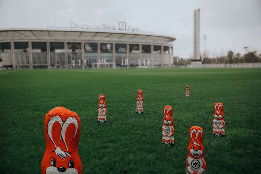 Bild 1: Große Ostereier-Suche im Deutsche Bank Park