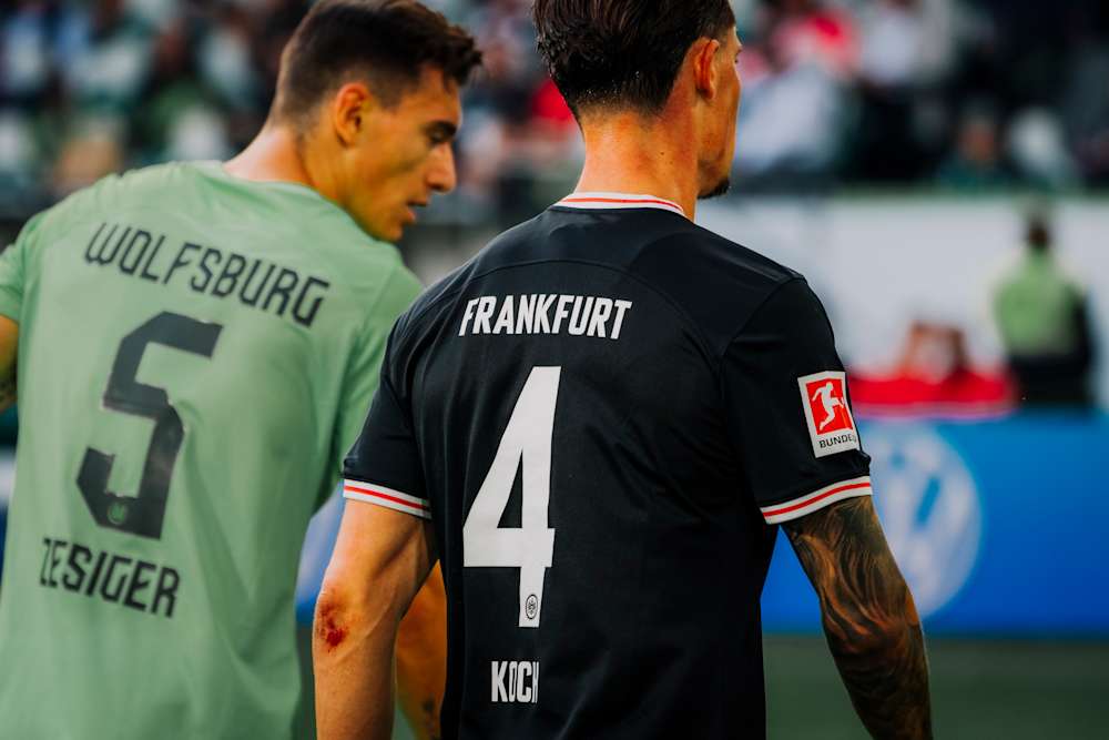 Kampf um die nächsten Bundesligapunkte zwischen dem VfL Wolfsburg und Eintracht Frankfurt am dritten Spieltag.