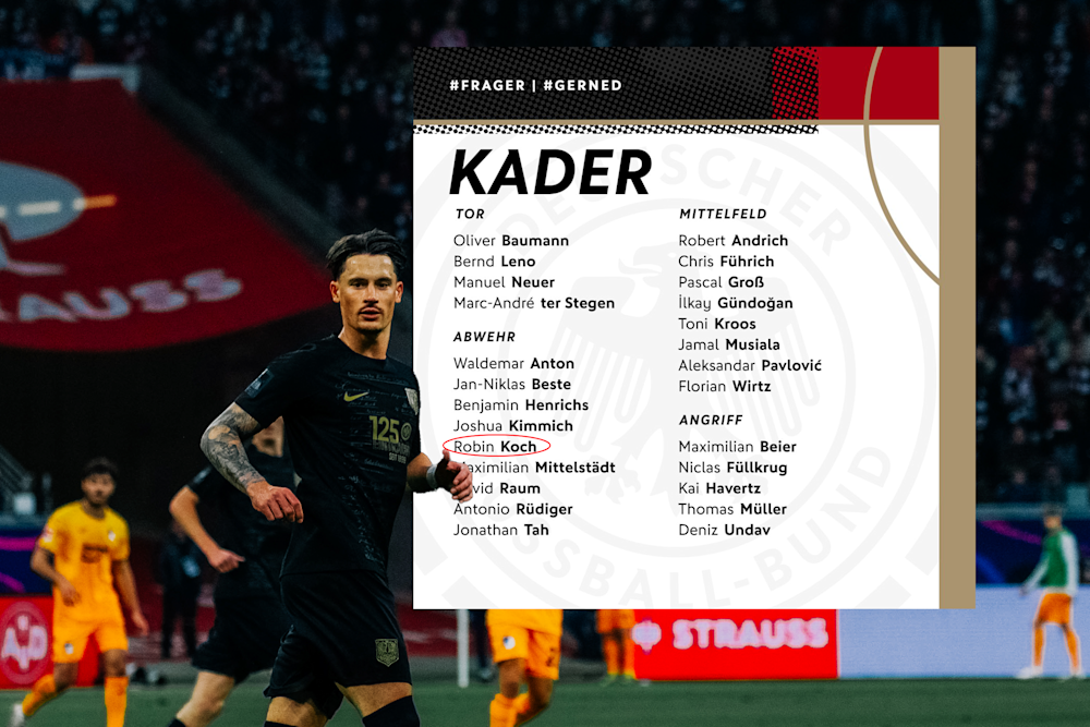 Picture 1: Robin Koch called up to Germany squad