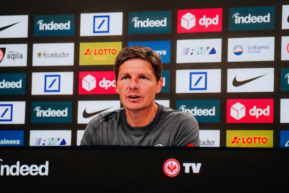 Cheftrainer Oliver Glasner hat großen Respekt vor dem nächsten Gegner 1. FC Union Berlin.