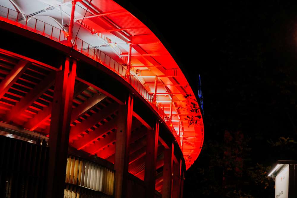 Bild 1: Rund um das Heimspiel gegen Bremen