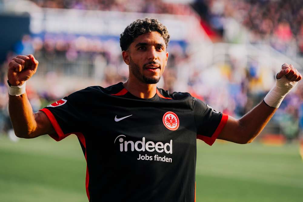 Eintracht fans have voted the Egyptian forward as the Mainova Player of the Month.