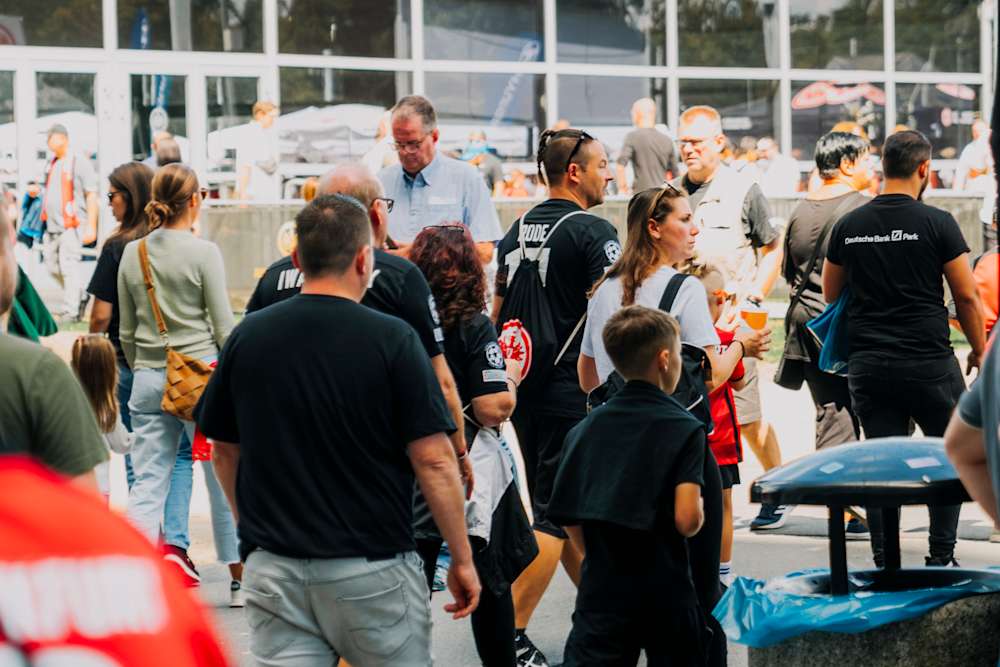 Großes Event am Sonntag im Deutsche Bank Park.