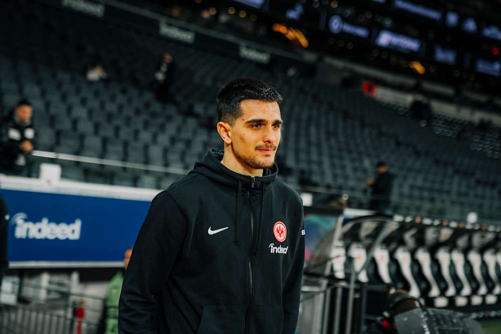 Simon Simoni gilt bei Eintracht Frankfurt als vielversprechendes Torwarttalent.