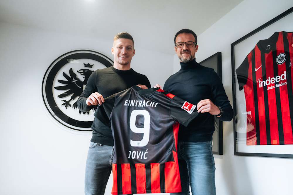 Luka Jovic returns to Frankfurt Eintracht Frankfurt Pros