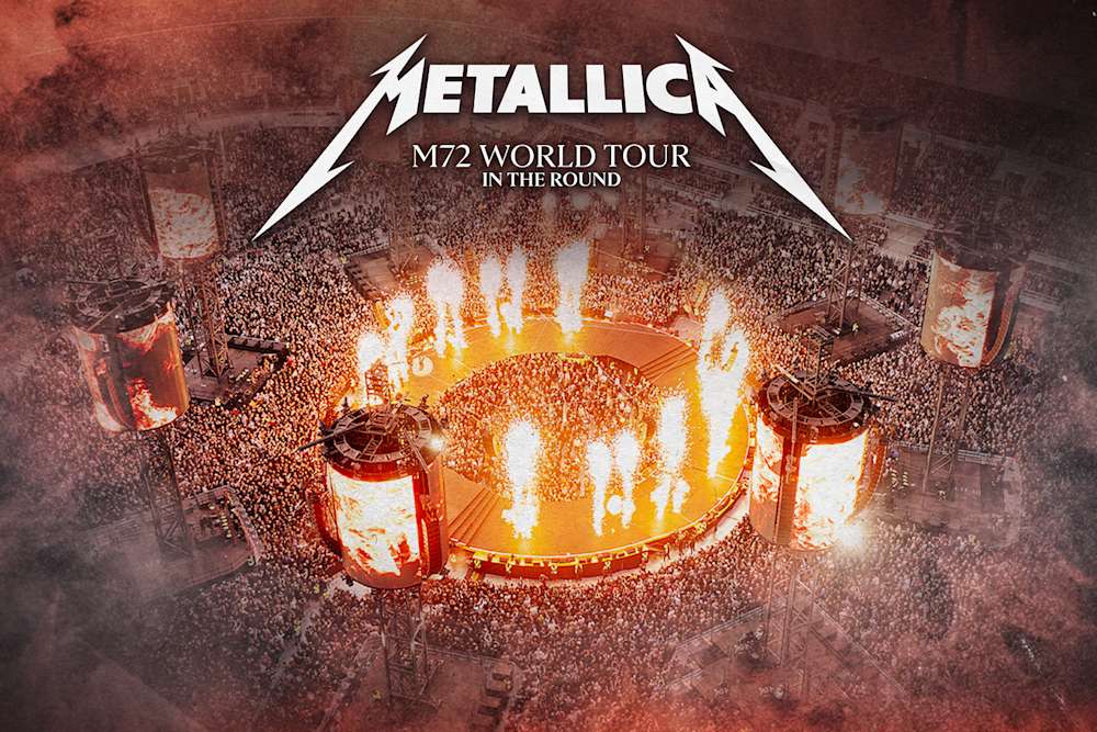 Bild 1: Konzertankündigung: Metallica live im Deutsche Bank Park