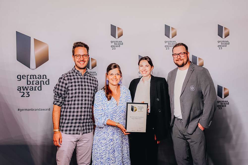 Picture 1: Two prizes at German Brand Awards 