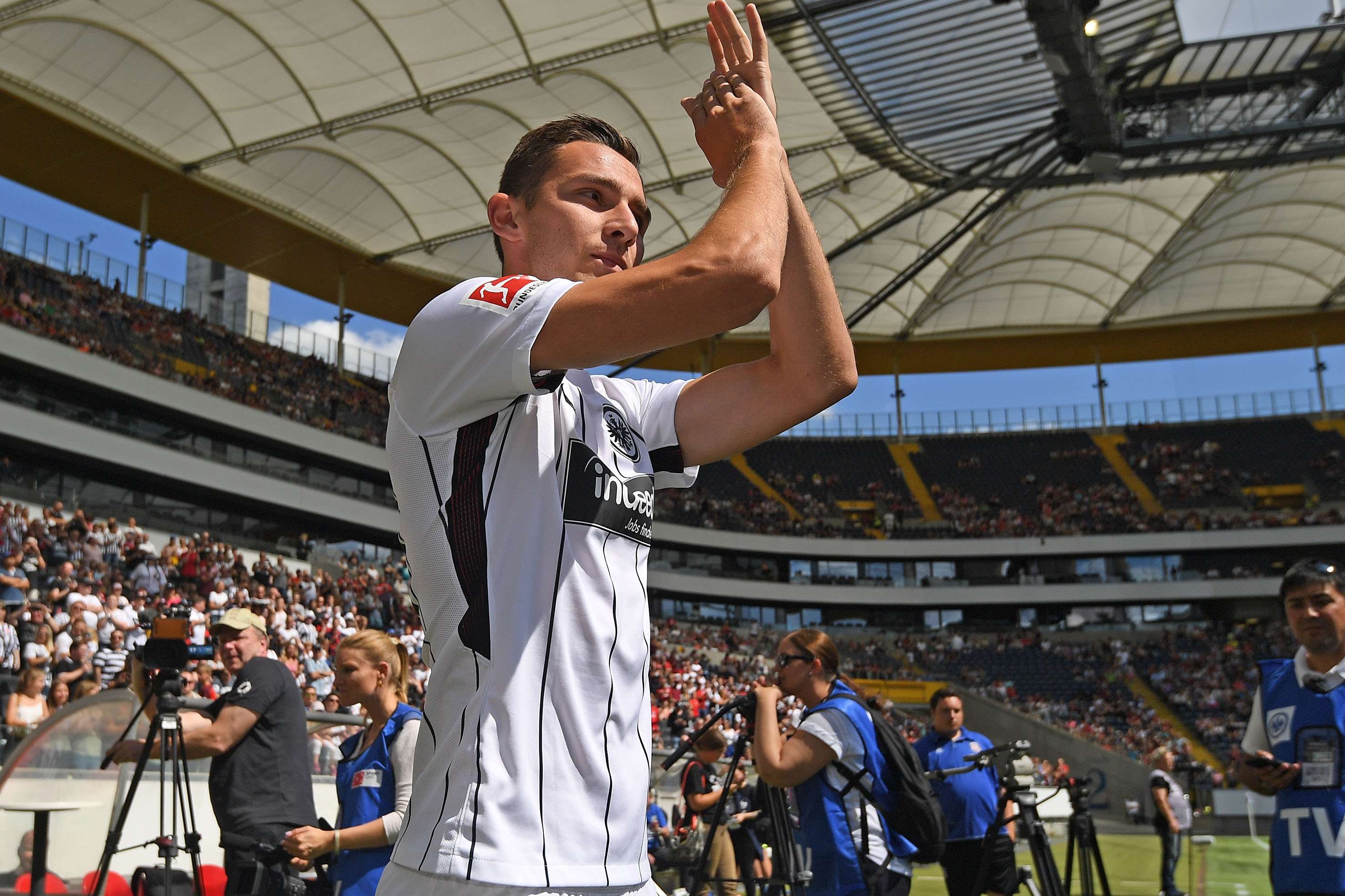 06.08.2017, xjhx, Fussball Testspiel, Eintracht Frankfurt - FSV Frankfurt Saisoneroeffnungsfeier 2017, emspor v.l. Branimir Hrgota (Eintracht Frankfurt) © Eintracht Frankfurt 06.08.2017, xjhx, Fussball Testspiel, Eintracht Frankfurt - FSV Frankfurt Saisoneroeffnungsfeier 2017, emspor v.l. Branimir Hrgota (Eintracht Frankfurt) © Eintracht Frankfurt