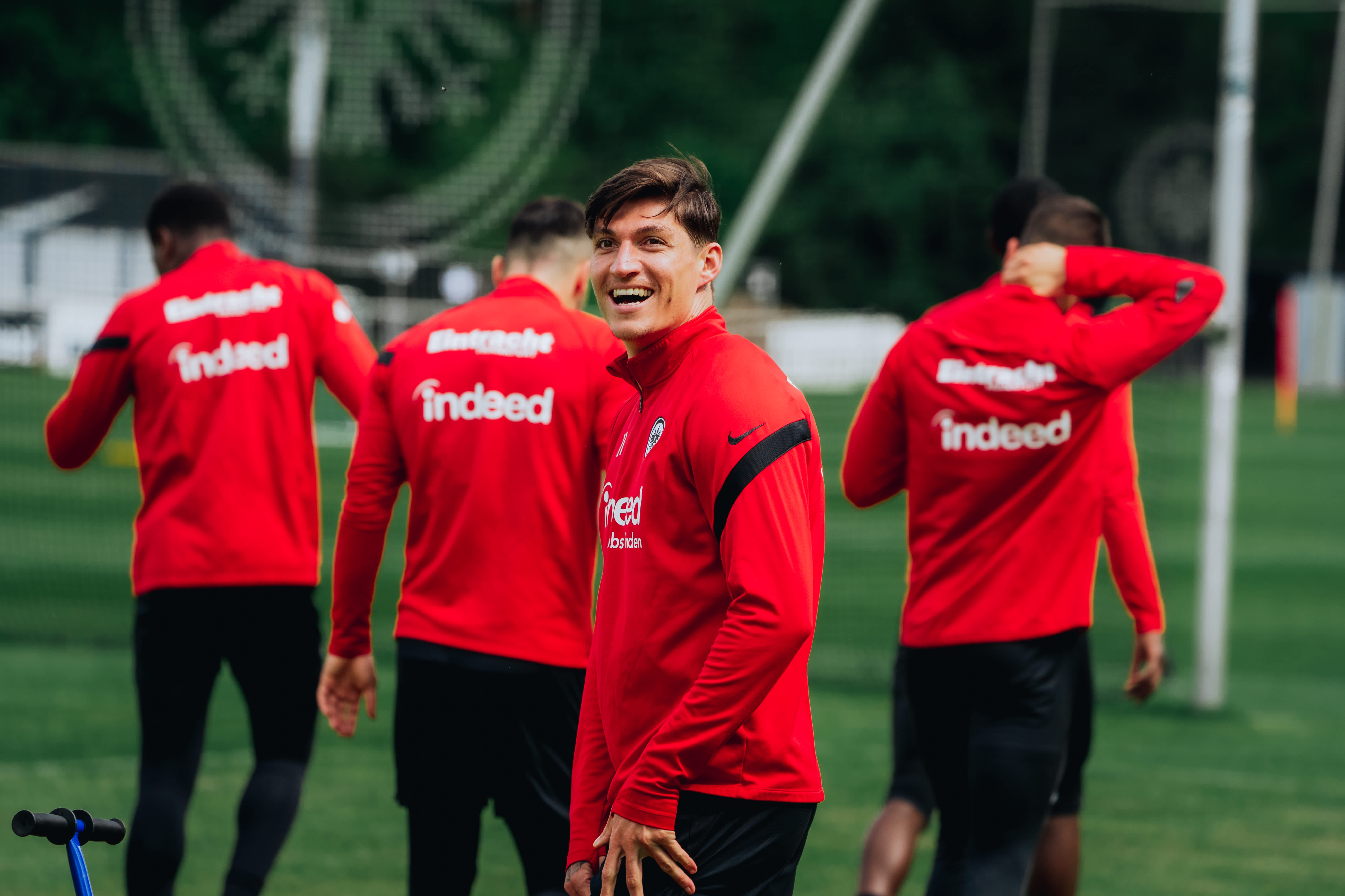 Steven Zuber hat die Freude am Spiel nicht verloren. Steven Zuber hat die Freude am Spiel nicht verloren.