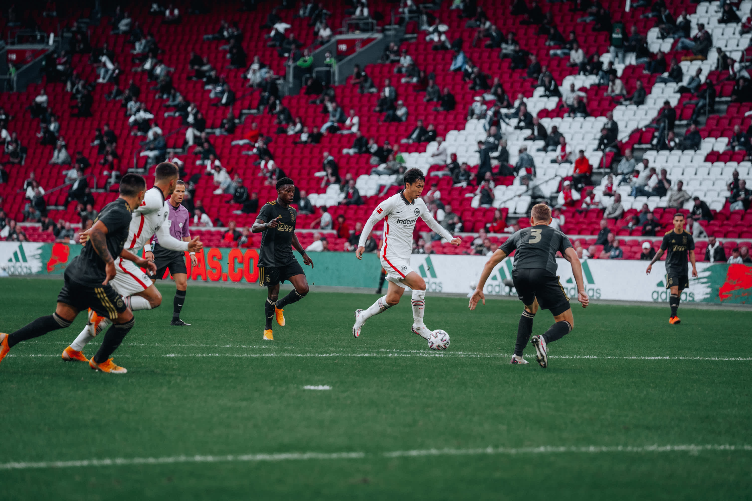 © Eintracht Frankfurt Daichi Kamada sorgt für Wirbel im Mittelfeld. © Eintracht Frankfurt