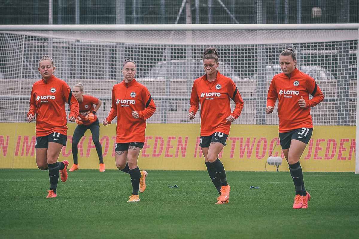 Auf Punktejagd Im Emsland Eintracht Frankfurt Frauen