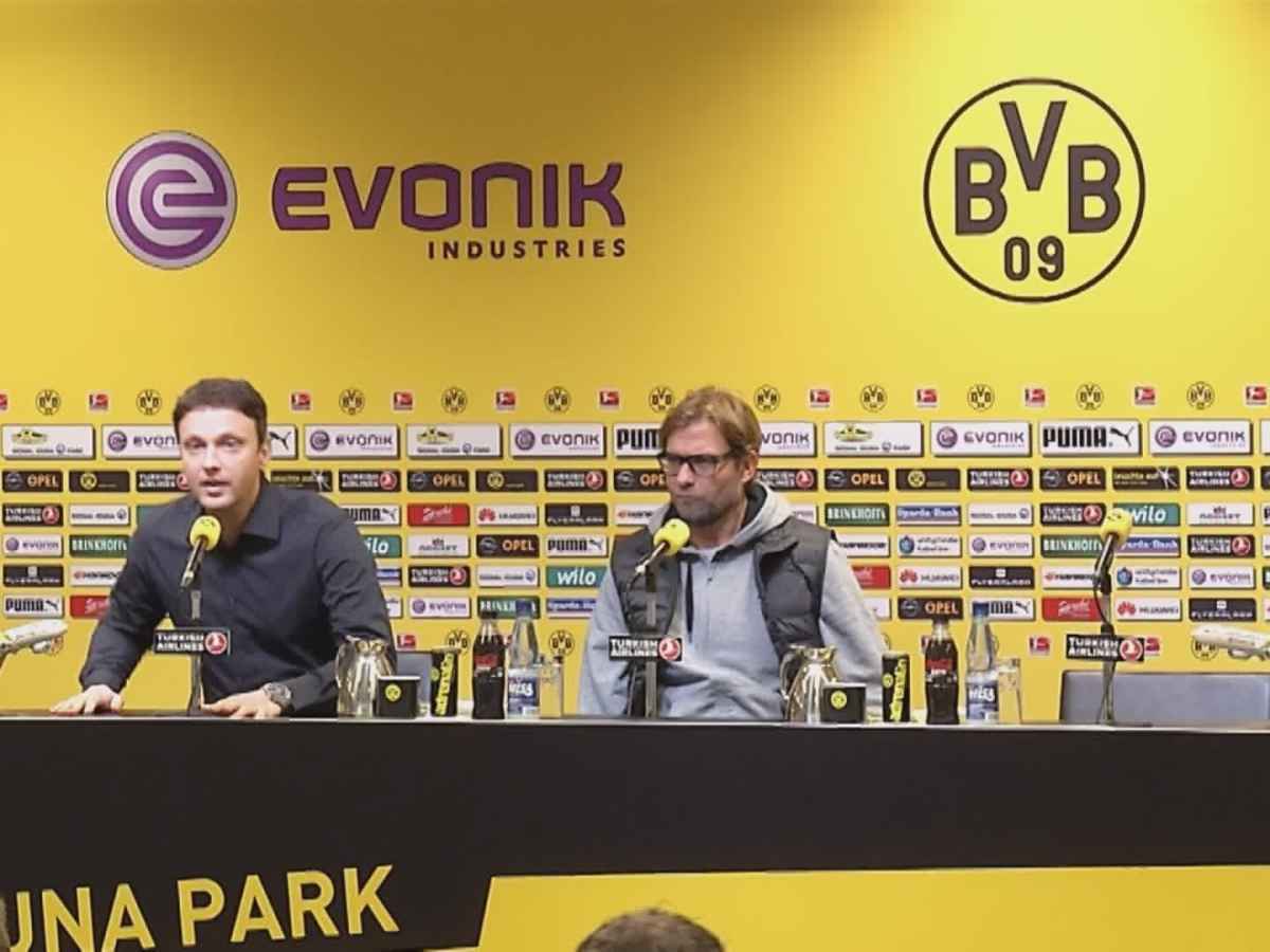 Pressekonferenz des BVB vor dem Spiel am Samstag - Eintracht Frankfurt